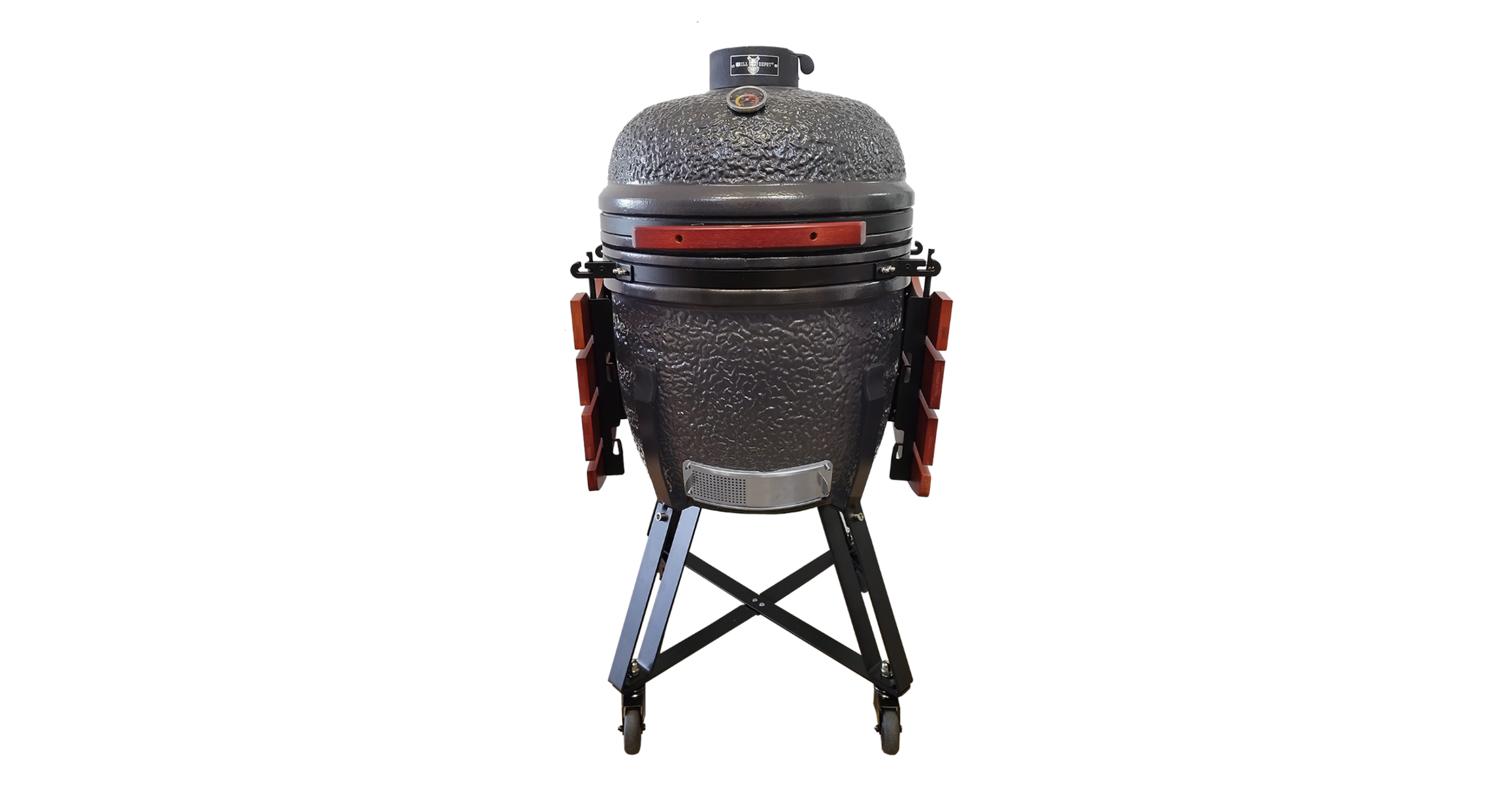 Grilldepot Kamado Grill Matt Szürke 54cm + deflektor lap