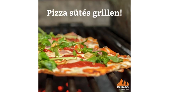 Süss pizzát grillen!