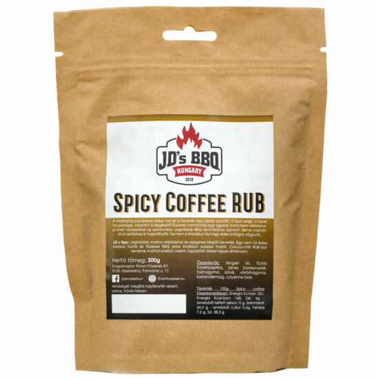 JD's Spicy Coffee Rub 100g