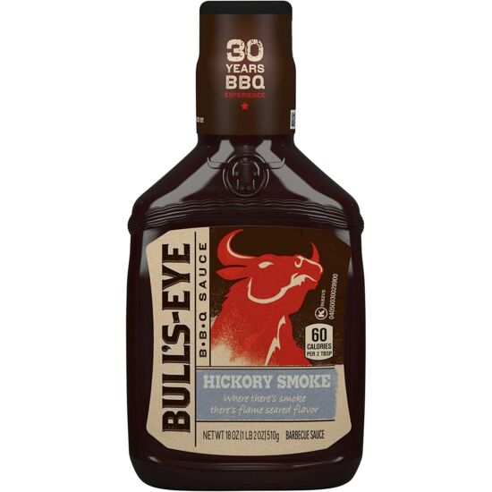 Bulls Eye BBQ Sauce Hickory Smoke BBQ szósz 510g
