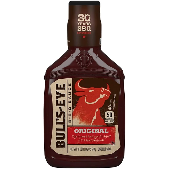 Bull's Eye Original Style Barbecue szósz 510g